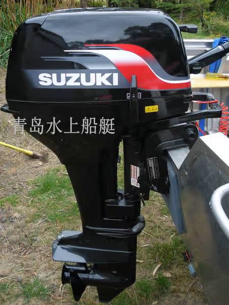 suzuki(铃木)2冲程15p马力橡皮艇挂机船外机 船用发动机