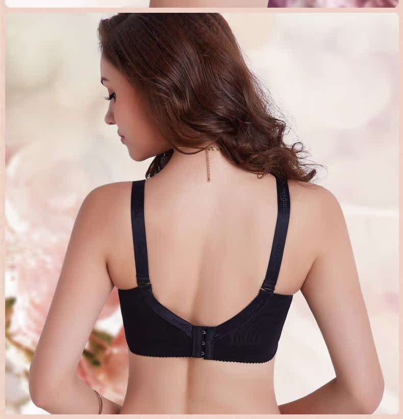 夏新款 奢华刺绣女士内衣 聚拢上托文<em>胸罩</em> <em>3/4</em>