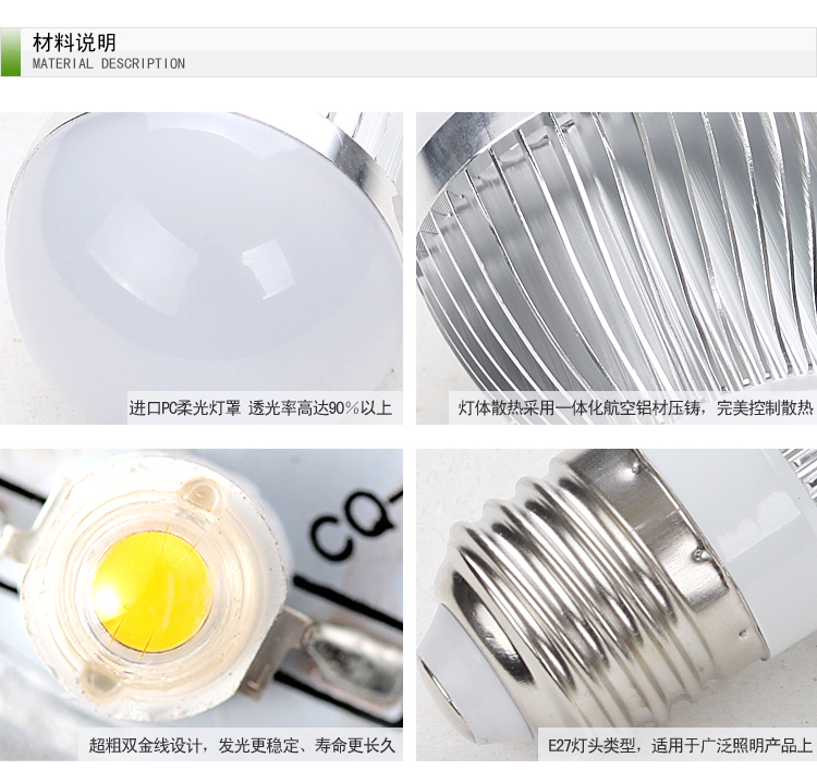 LED-светильник Leduo Led 3W Led E27 Lamp LED-светильник Leduo Led 3W Led E27 Lamp