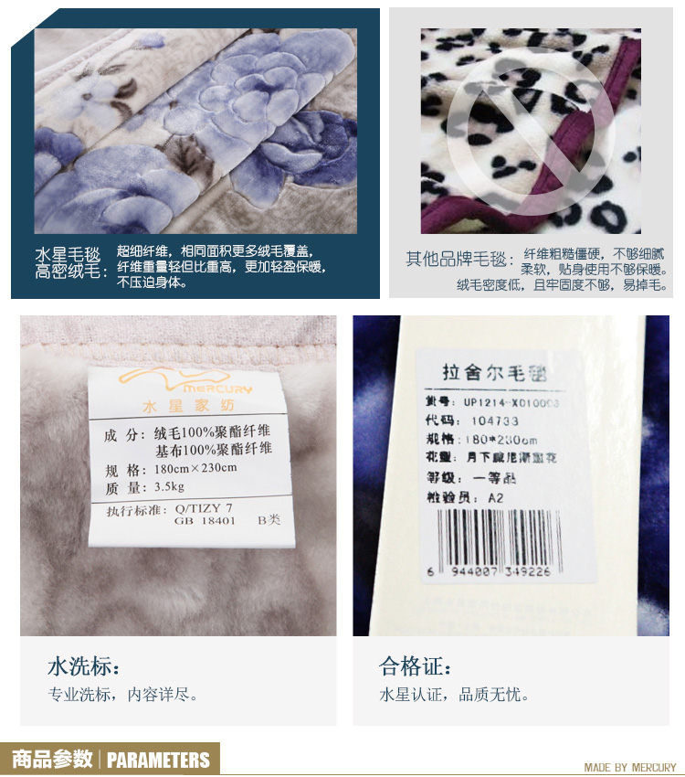 月下威尼斯-双层拉舍尔毛毯_11