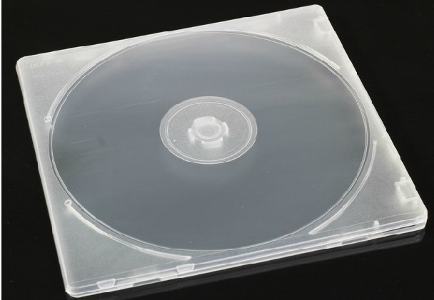 high quality 5.2PP box   Soft plastic  ultrathin    no membrane DVD Box CD Rom Box Pluggable cover