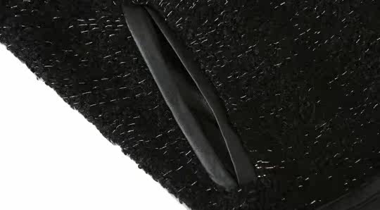 SA2013秋装新款女装PU拼接大翻领线衣<em>毛衣</em>开