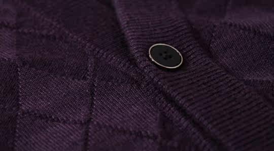 <em>OSA紫色</em>时尚V领<em>毛衣</em>ME340168000_唯品会