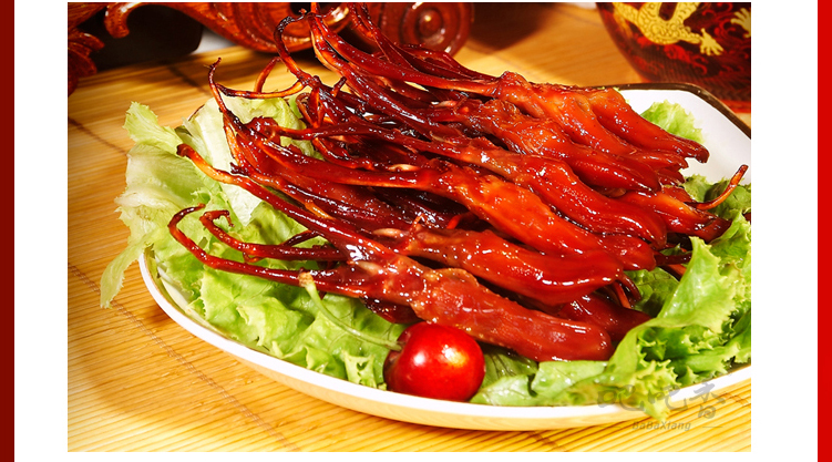 送人佳品 温州特产 吧吧香鸭舌 礼盒精装(内附