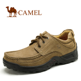 CAMEL骆驼 男鞋 磨砂牛皮日常休闲鞋 户外运动鞋0845065
