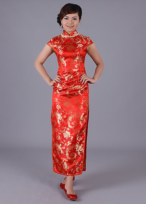 Платье Ципао Chunhuaqiuyue Cheongsam 21 21 Платье Ципао Chunhuaqiuyue Cheongsam 21 21