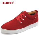 DUWAN情侣款2012新品 牛皮反绒潮鞋真皮男/女休闲鞋 D1105