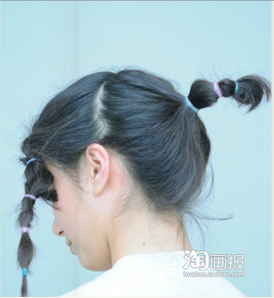 田园<em>长头发造型</em>风超详细<em>少女盘发</em>_gr8ek457_