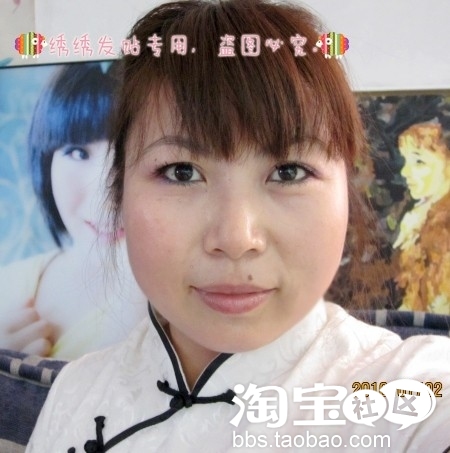 <em>大脸新娘</em>适合的<em>发型</em>图70后妈咪展示两款搭配