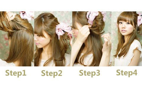 卷发变盘发 超简单日系发非主流<em>男生</em>长<em>发型</em>DI