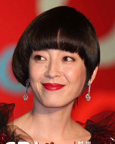 亚洲女星<em>红</em>地毯<em>头发</em>少的发型图片热捧BOB头