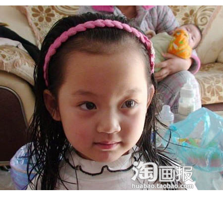 适合小脸的短发发型帮<em>可爱小女孩</em>打造超人气花