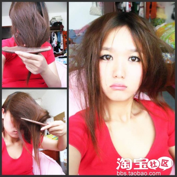 淘版张娜拉 M扎<em>小女孩子</em>的<em>头发</em>的<em>图片</em>M别错_