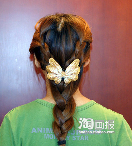 <em>小女孩扎头发</em>的<em>方法</em>长假出游~适合不同场合的