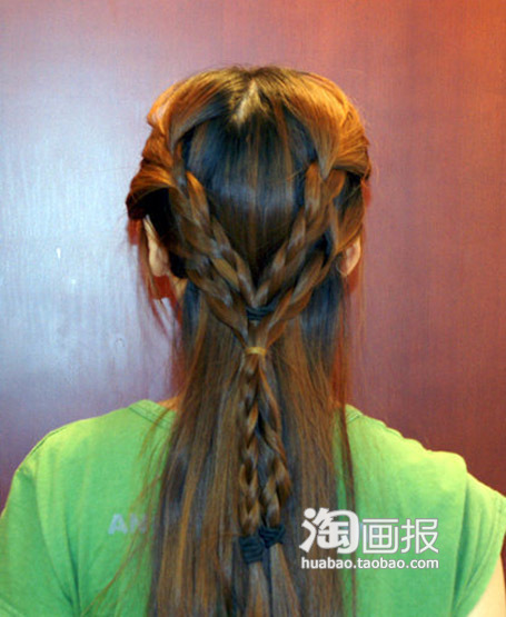 小女孩扎头发的方法长假出游~适合不同场合的