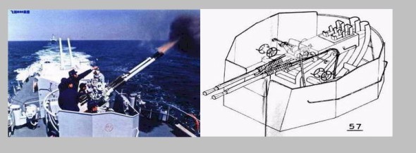 【新品预告】用六角大王软件设计军事模型—中国37mm双管舰炮