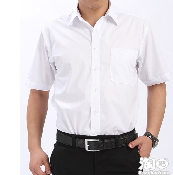 求购:梦特娇正品短袖衬衫(纯白色)高仿绕行–淘