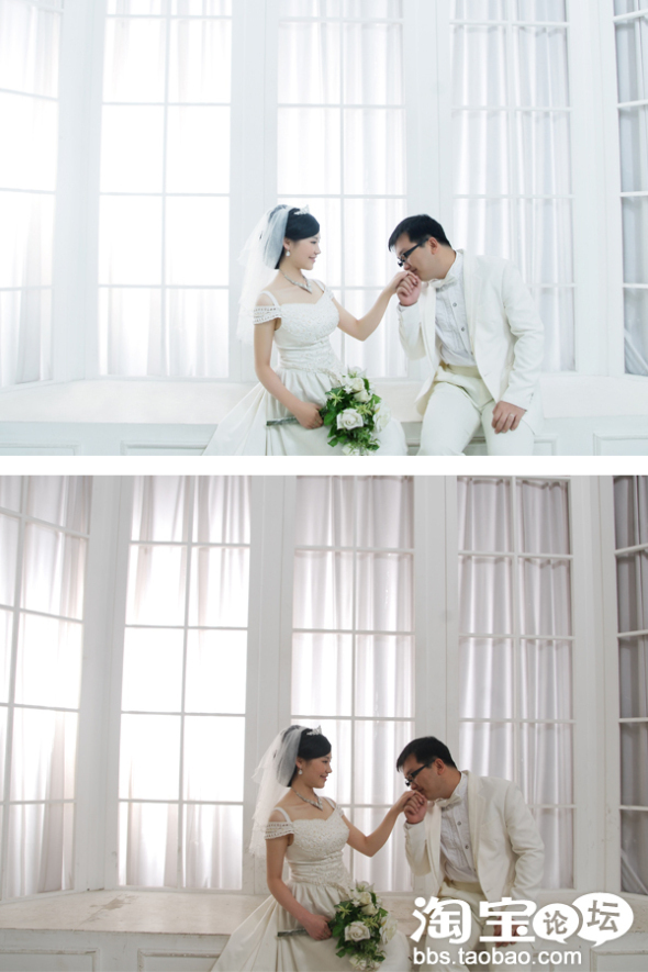 婚纱照精修前与精修后的对比-谈婚论嫁 - 什么牌子的指甲油好,opi指甲油官网,opi指甲油价格,opi指甲油怎么样