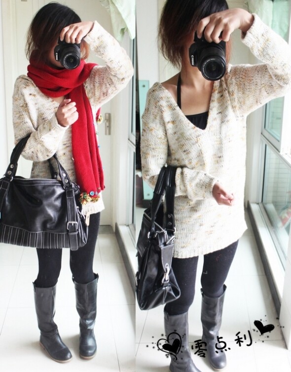 求购 大<em>v领</em>的<em>毛衣</em> 要修身的 <em>里面</em>还要<em>穿</em>抹胸的