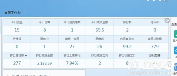 千牛工作台桌面的量子数据是怎么弄出来的