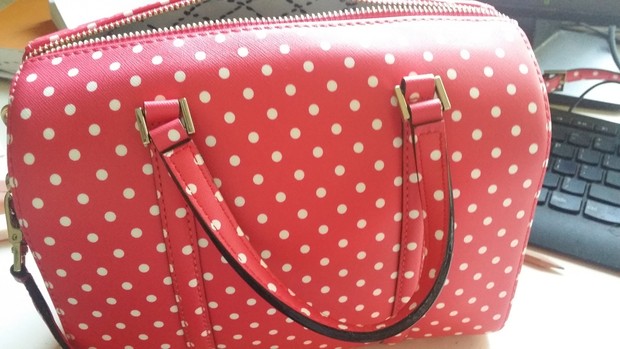 购于官网的kate spade NEW YORK 甜美系小包包
