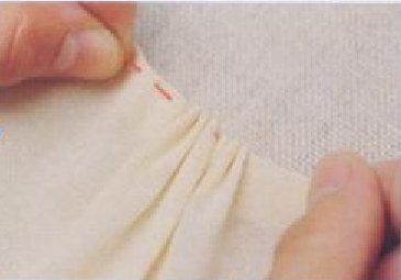手工基础针法系列 <wbr>——缩缝
