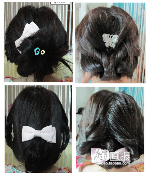 显长<em>头发</em>花苞头简单扎法嫩<em>11岁</em>的N种发型包一